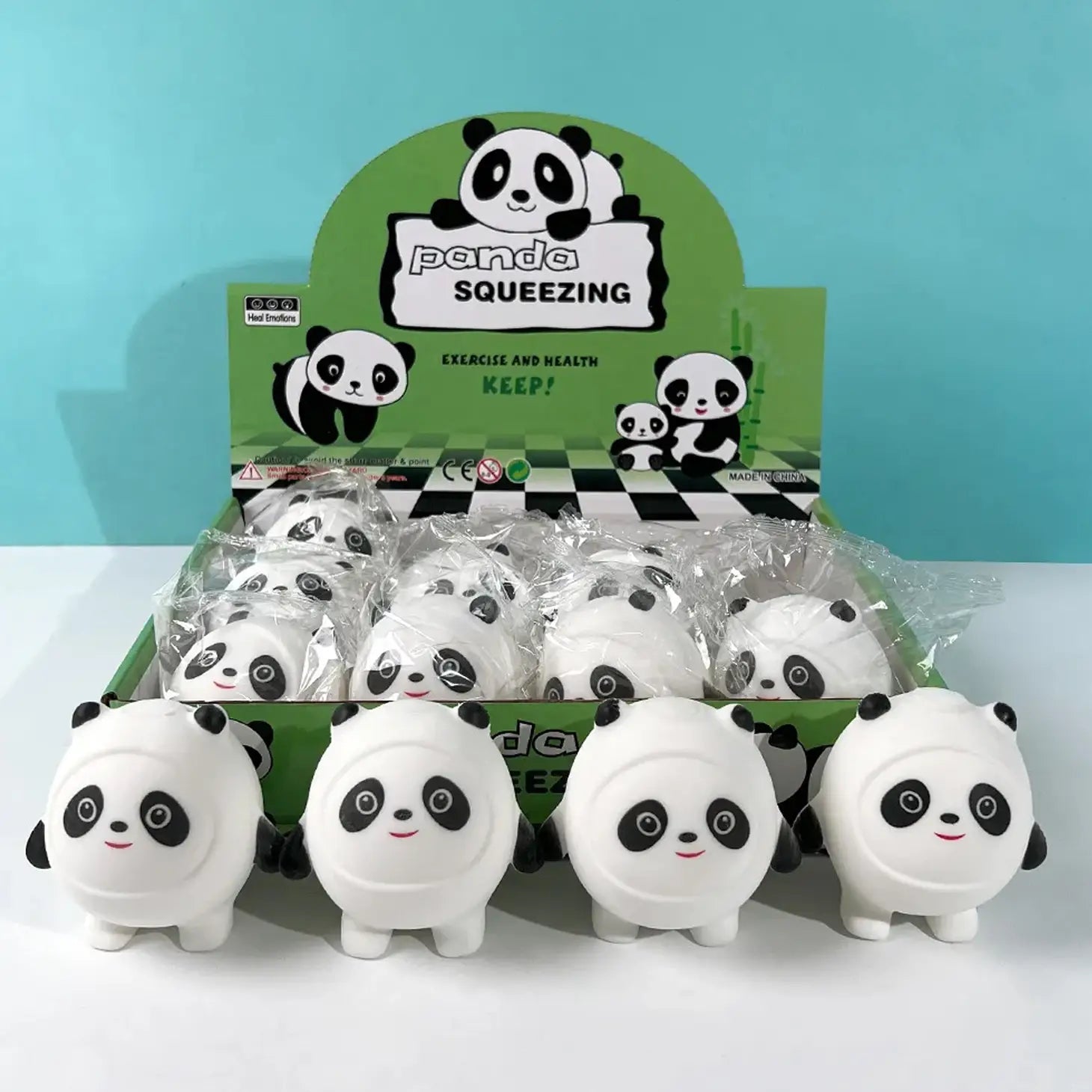 Panda White Squeeze Fidget