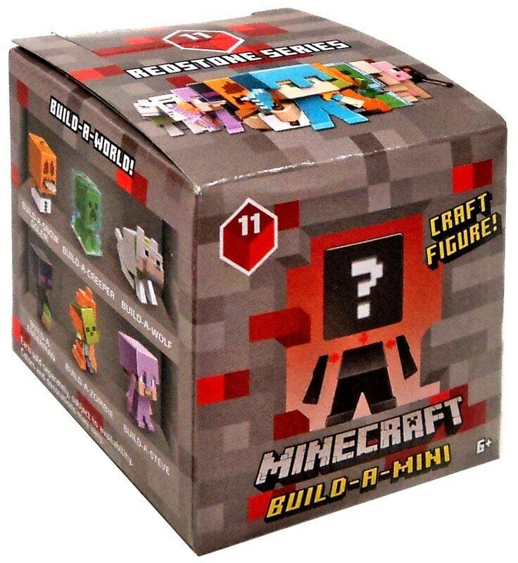 Minecraft Redstone Series 11 Build-a-man Mystery Box 36 Pieces