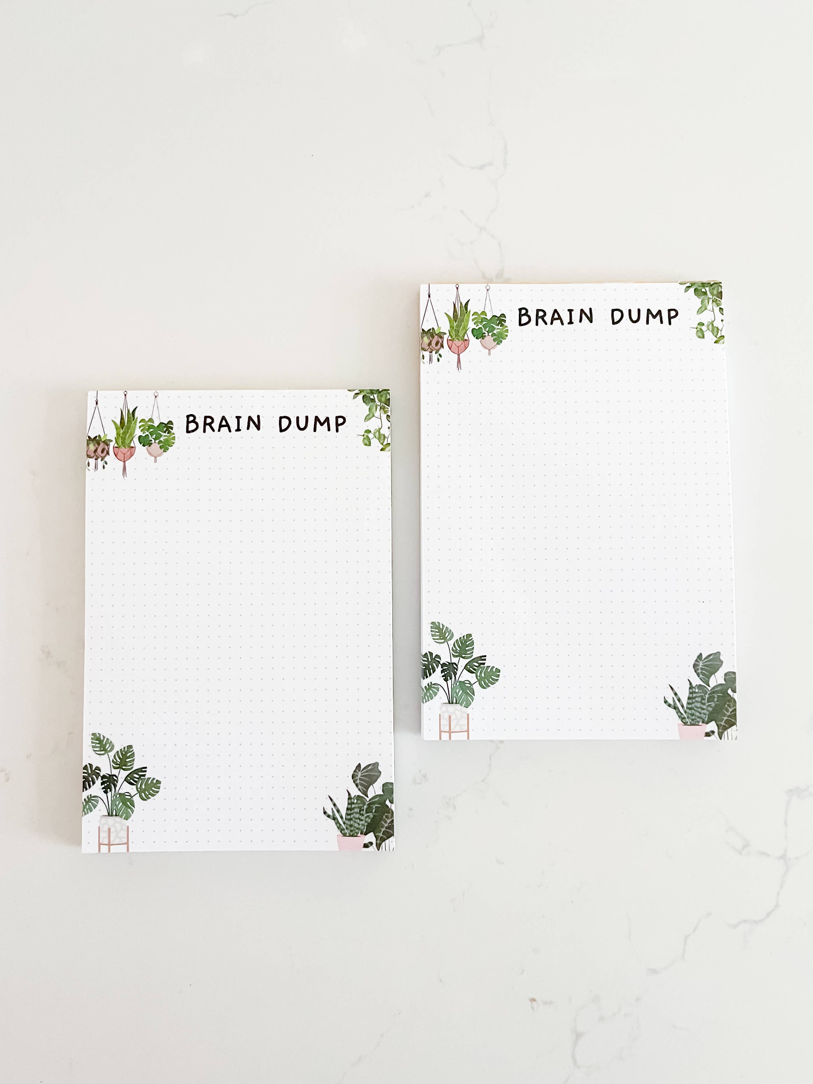 Plant Themed 50 Sheet Notepad