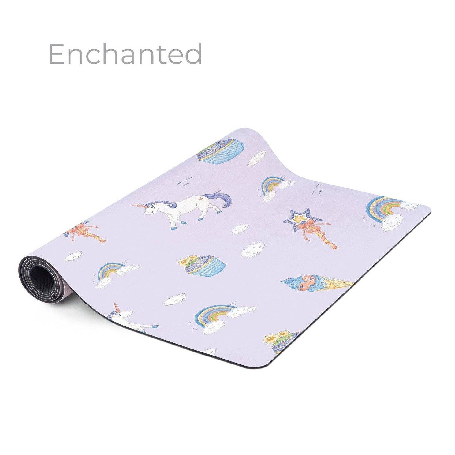 Printed Kids Yoga Mats: Nature Print