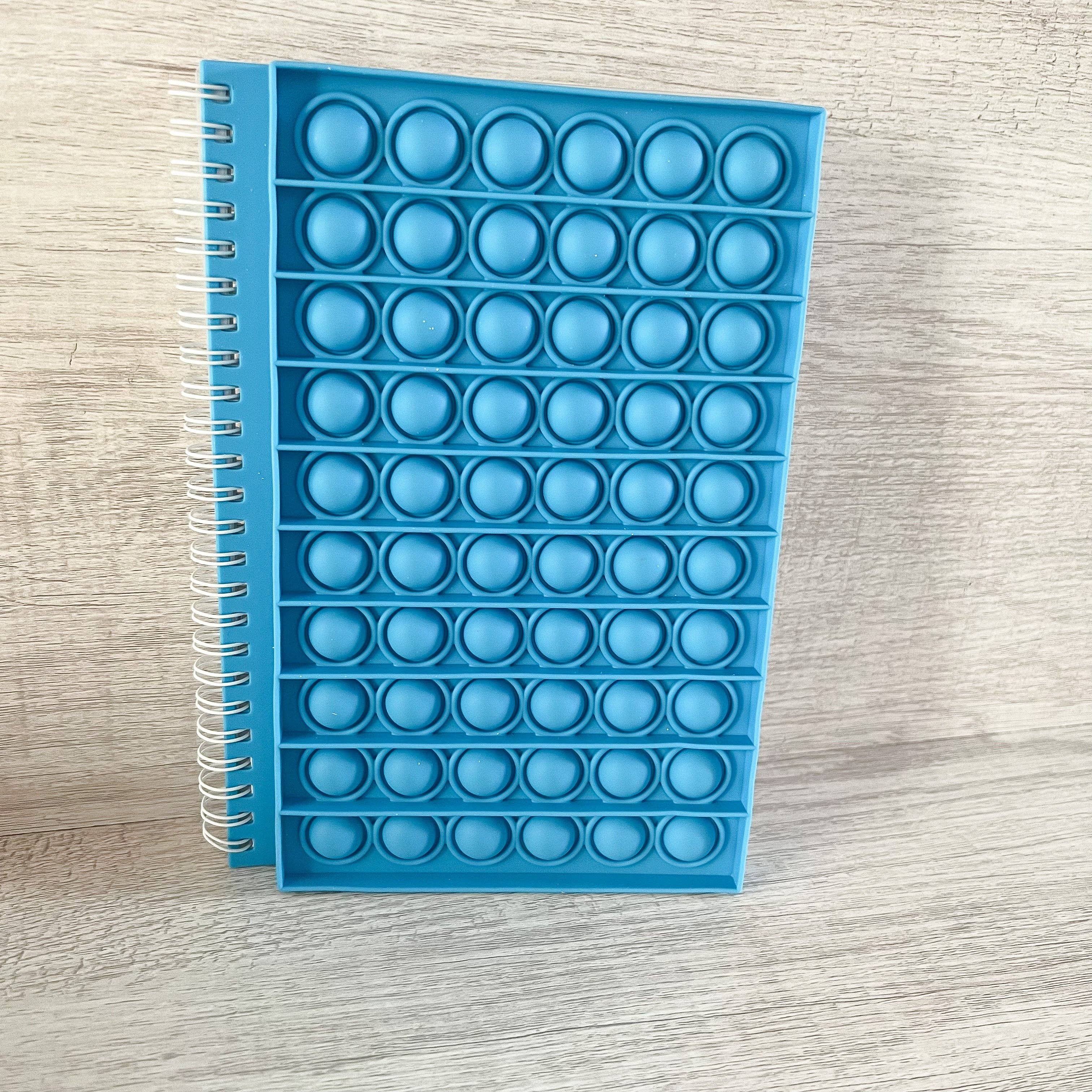 Sensory Pop Spiral Notebooks - Blue