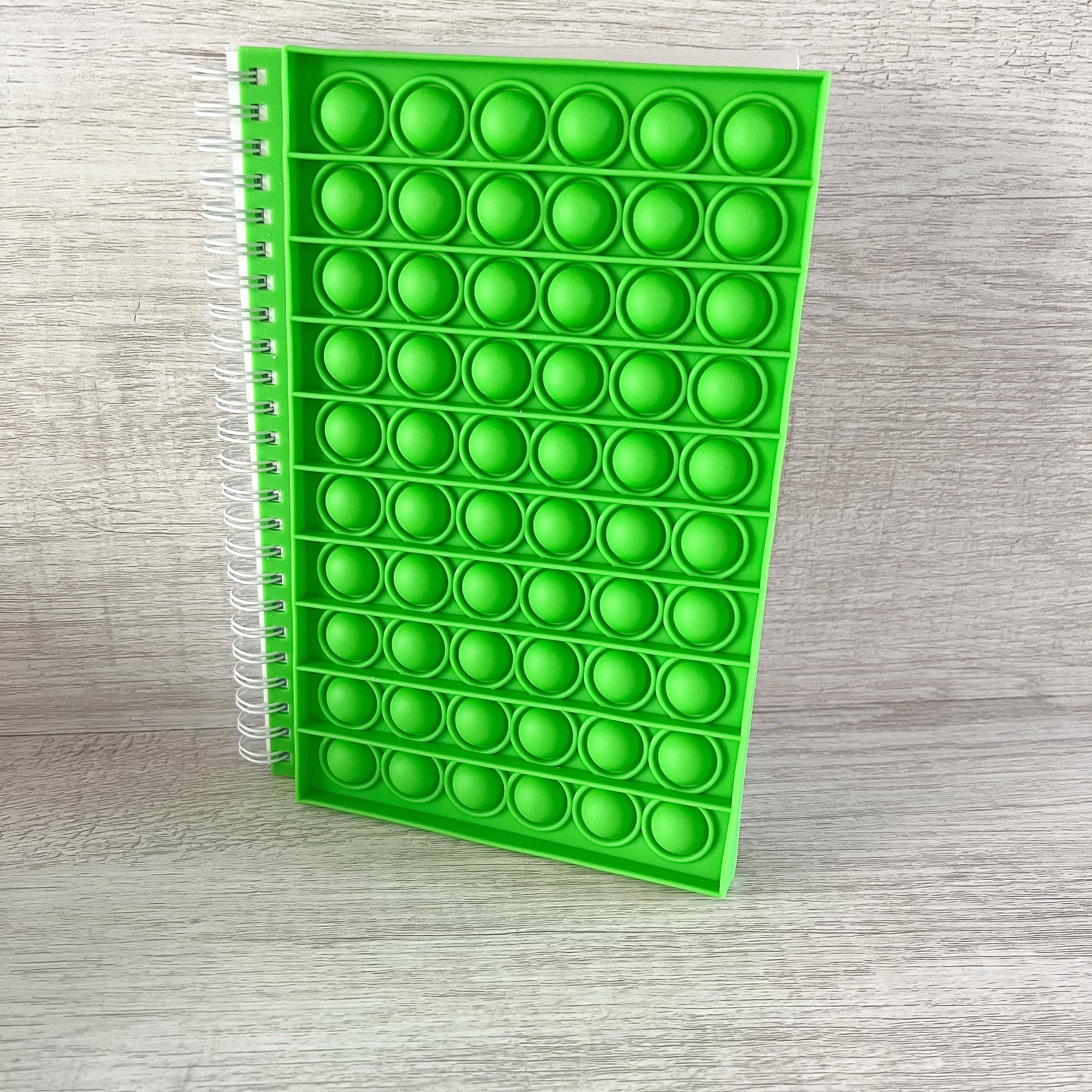 Sensory Pop Spiral Notebooks - Green