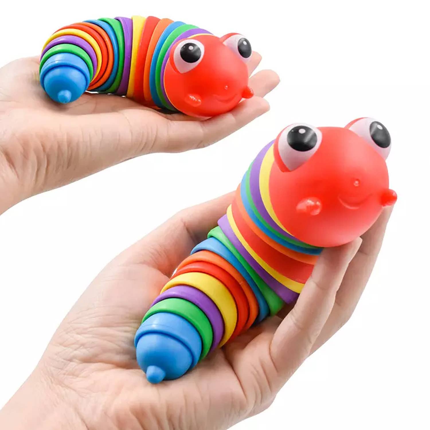 Rainbow Slug with Eye Fidget