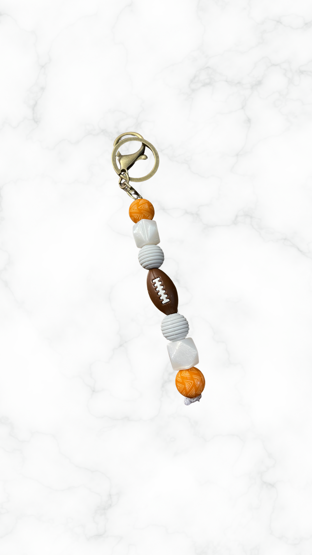 Football Fidget Keychain