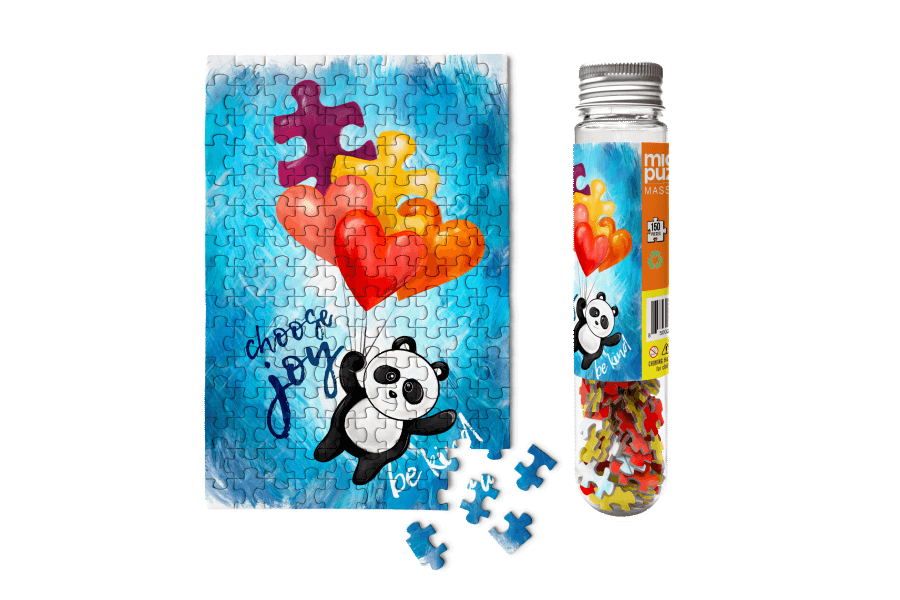 Choose Joy Panda - Mini Jigsaw Puzzle