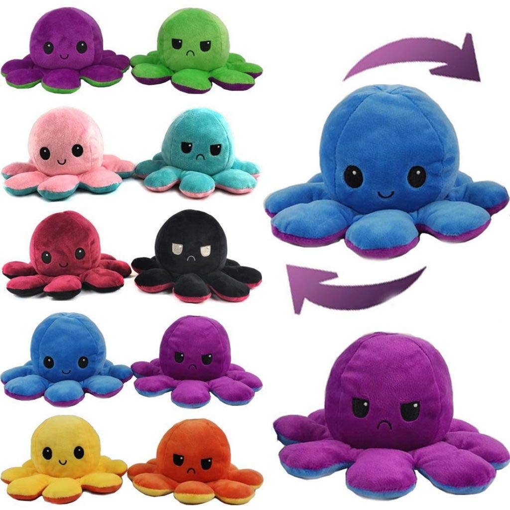 Reversible Octopus Plush