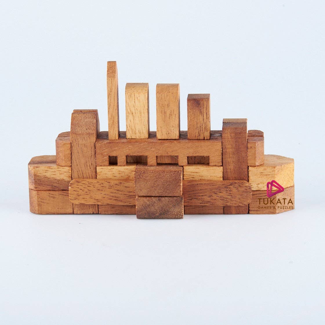 Ship Boat - 3D Interlocking Puzzle.