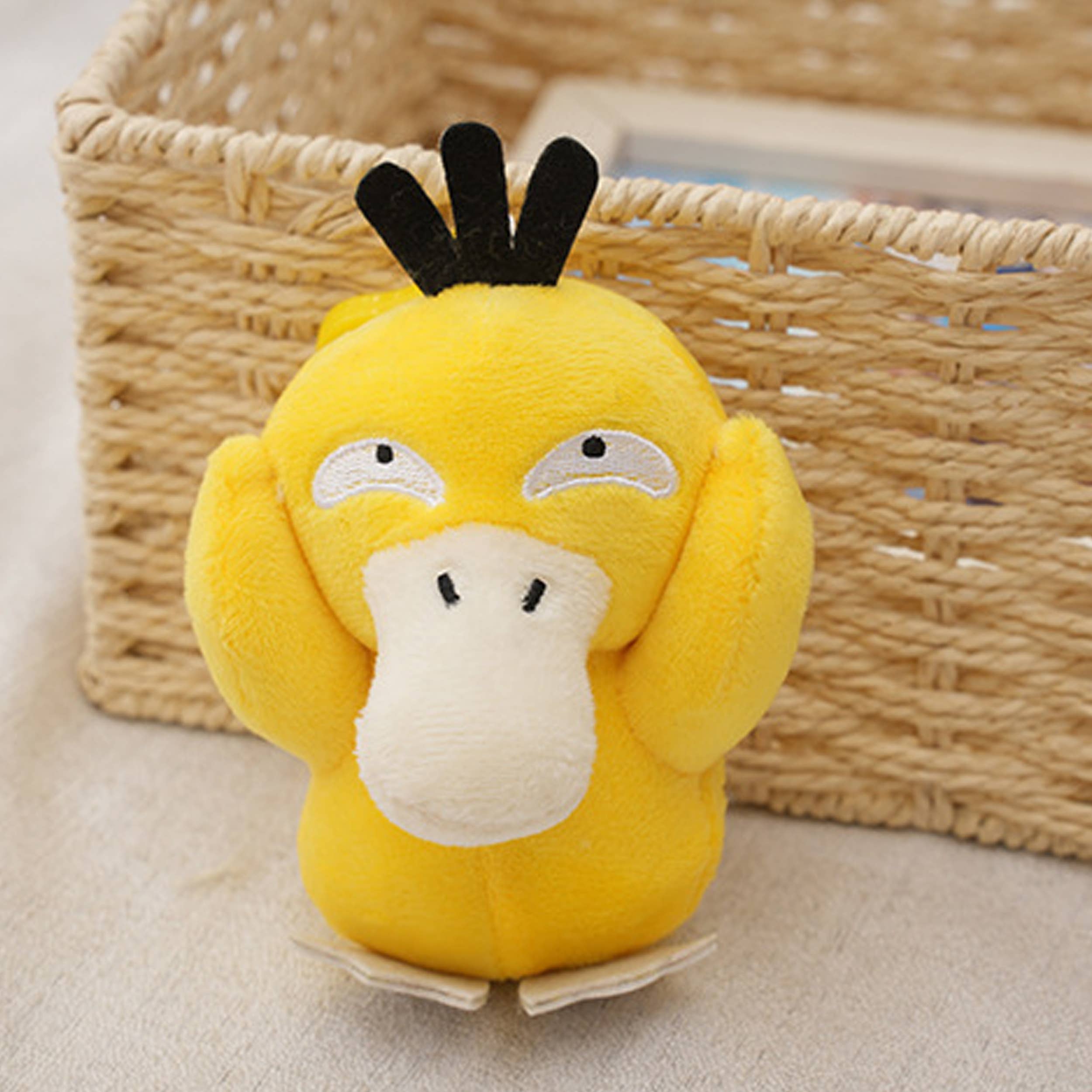 Duck Style Soft Plush Stuffed Pendant Keychains