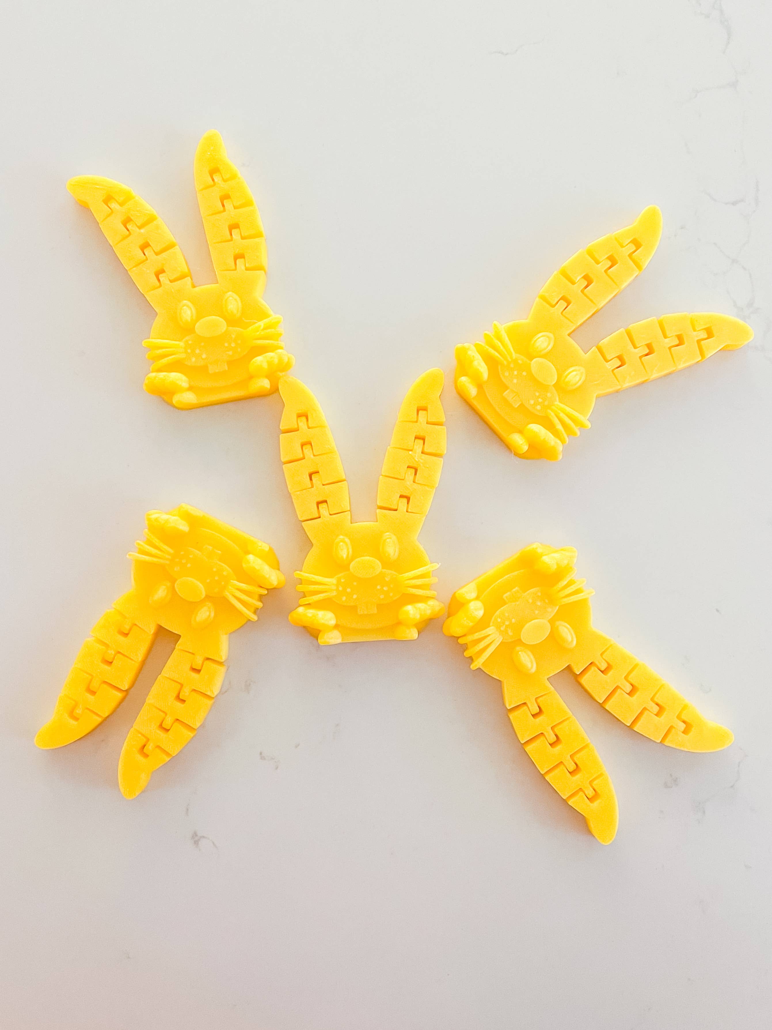 Yellow Bunny Fidget, Autism Sensory Toy, Fidget Toy