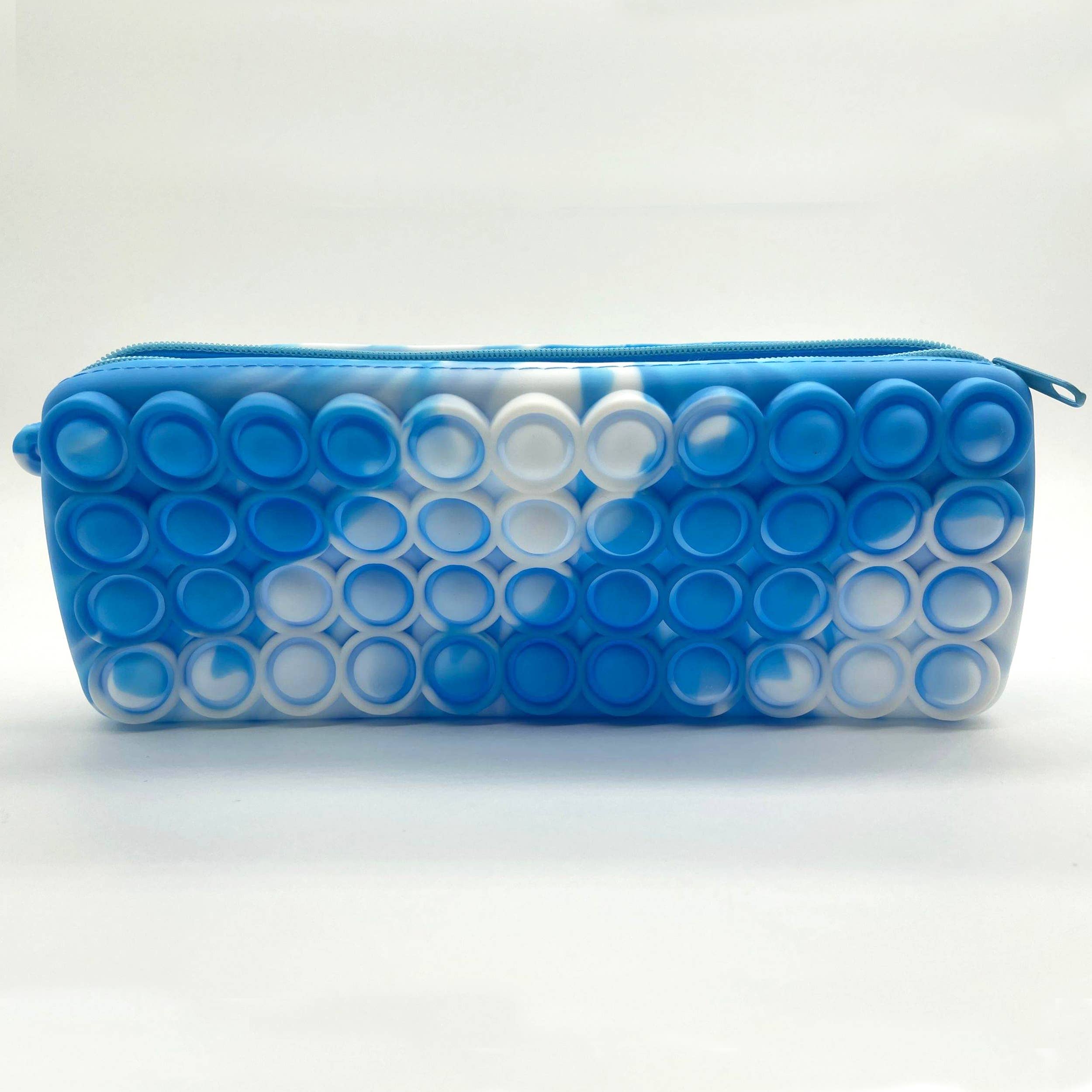 Blue White Pencil Pop It Case